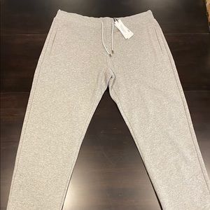 Authentic Versace Cotton Jersey Joggers Gray XXL